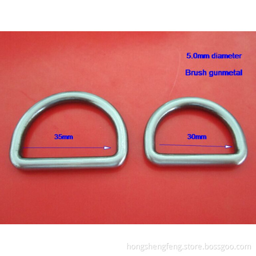 Manufacturer Metal Handbag D Buckle